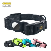 cawayi kennel nylon dog collar for small medium dogs airtag accessories for pet dog fashion designers adjustable training collar