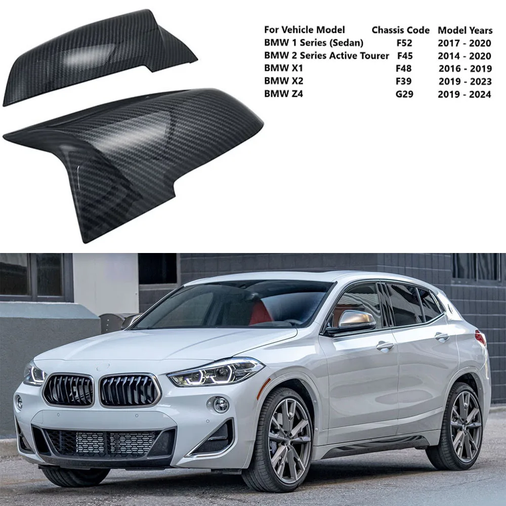 Фото Z4 G29 Крышка бокового зеркала автомобиля Rea Rview для BMW F44 Active F40 X1 F48 F49 F39 X2 2series F45 F46 Автозапчасти Стайлинг №1
