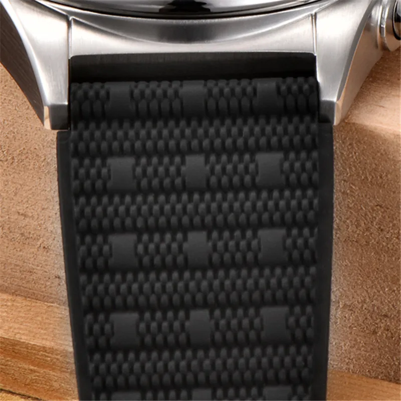 2022 Top Brand PAGANI DESIGN PD-1705 Watches Men Original Strap Silicone/Stainless Strap Blue 22mm