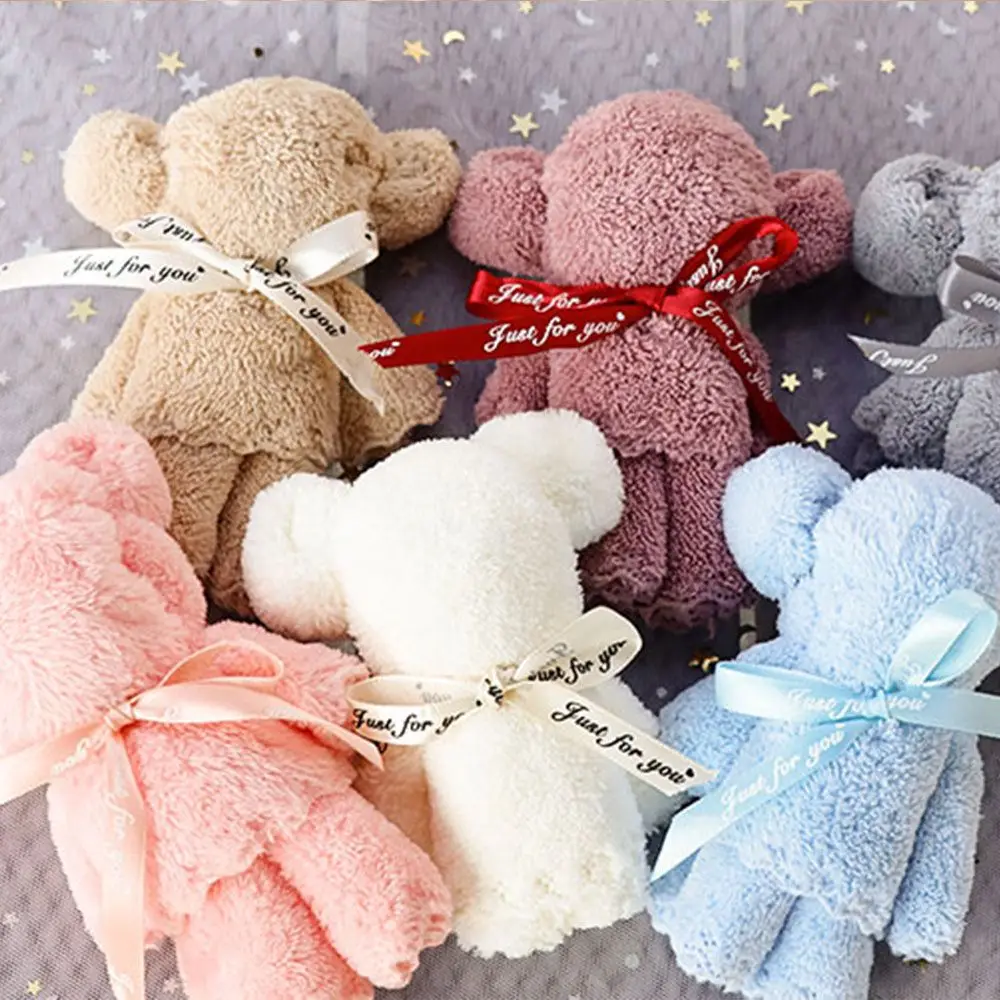 

Cartoon Sandbag Gift Birthday Cute Bear Multicolor Towel