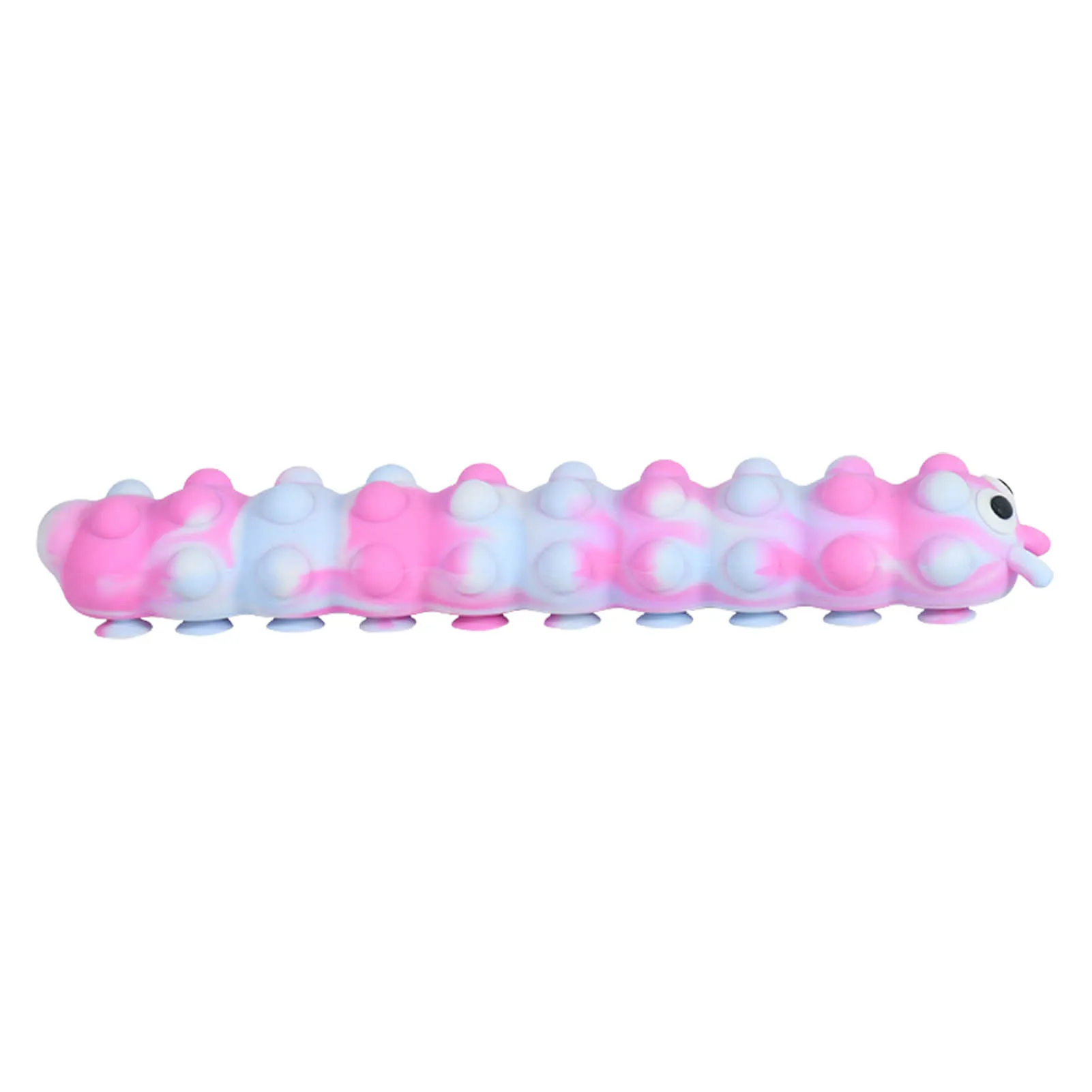 

Fidgets Squeeze Toy Cute Caterpillar Squishy Toy Decompression Flexible Stress Relief Anti-anxiety Sensory Toy Gift For Kids