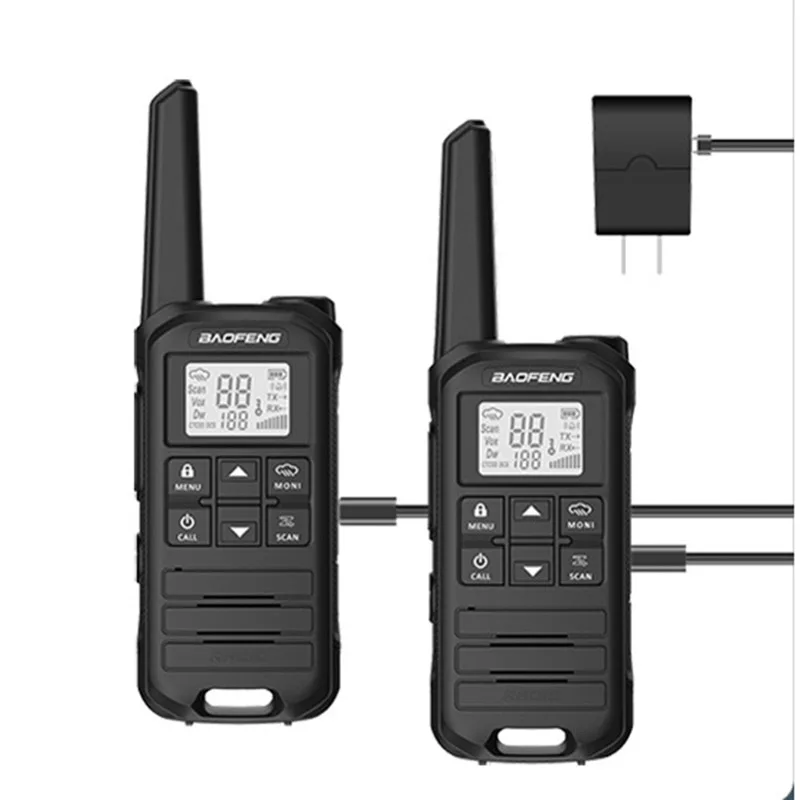 Baofeng FR-22A Waterproof Mini Portable Radio 430-440MHz 22 FRS Channel Scan Function Type-C USB Charging Walkie Talkie