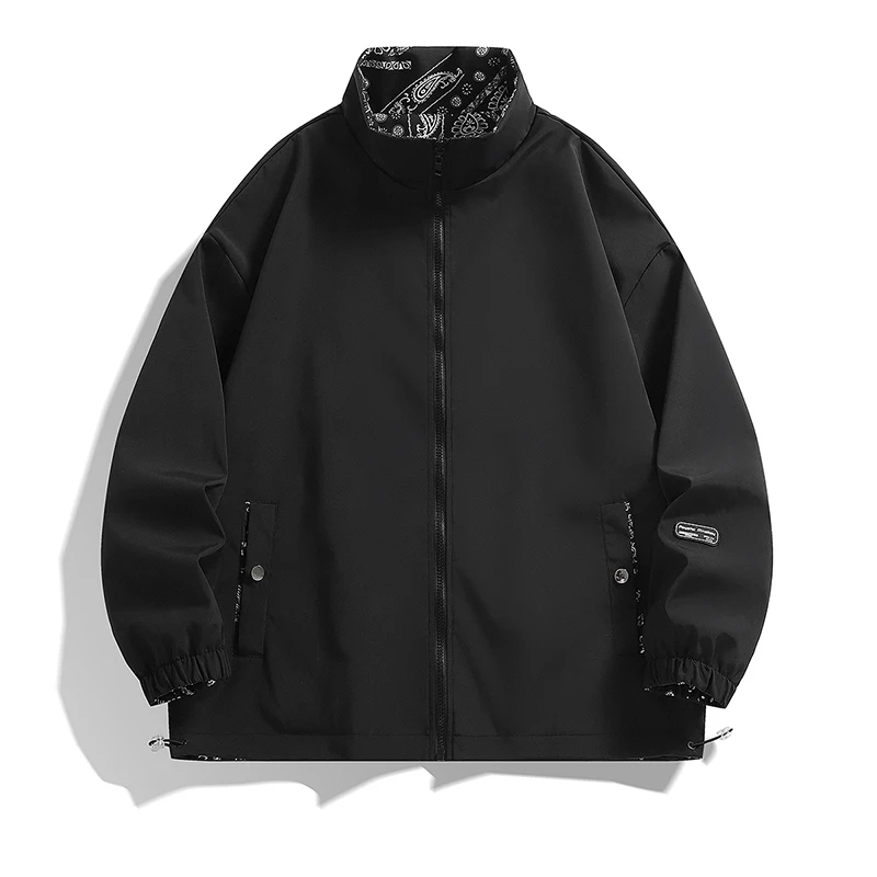 Мужская Повседневная Свободная куртка