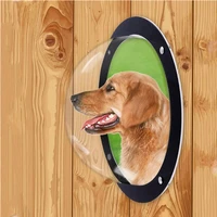 bobbypet dog fence window clear view dome pet peek window xl size for dogcathorseeven children