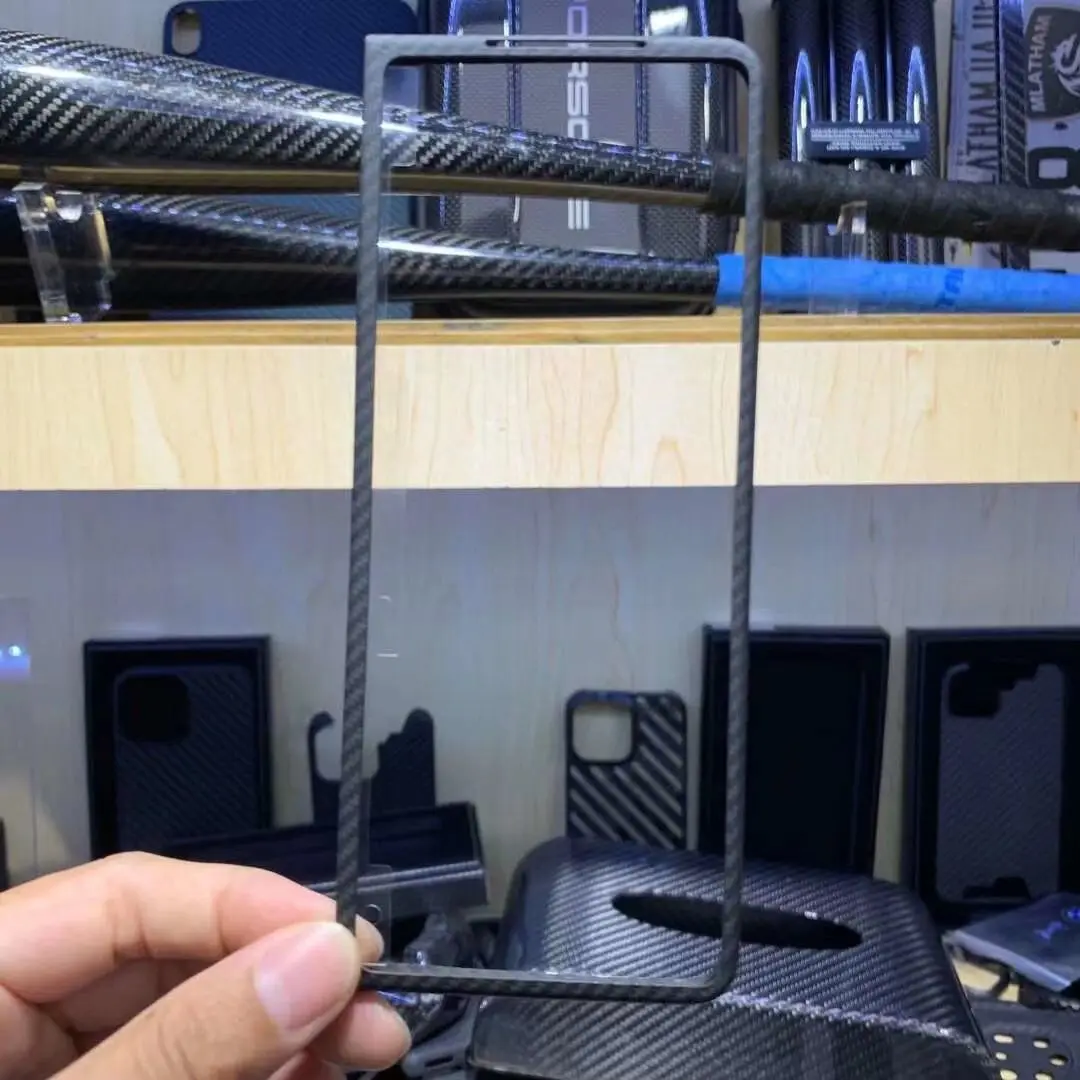 Чехол из углеродного волокна для Samsung Galaxy Z Fold 3 /Z 4 Тонкий чехол арамидного