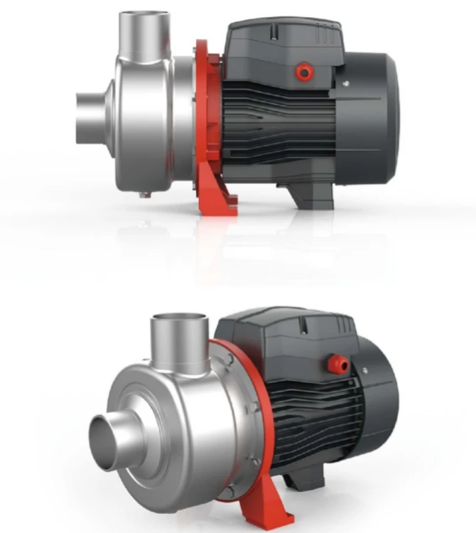 Полуоткрытый центробежный насос из нержавеющей стали серии BK Циркуляционный