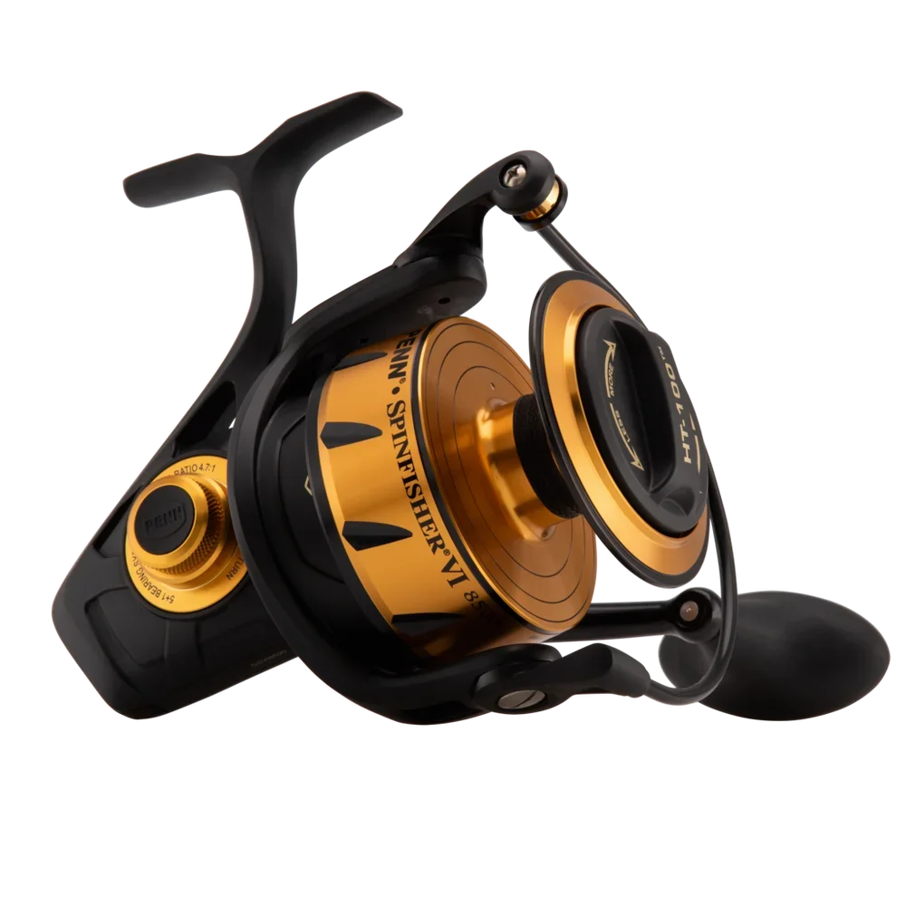 Оригинальная спиннинговая рыболовная катушка PENN Spinfisher VI 3500