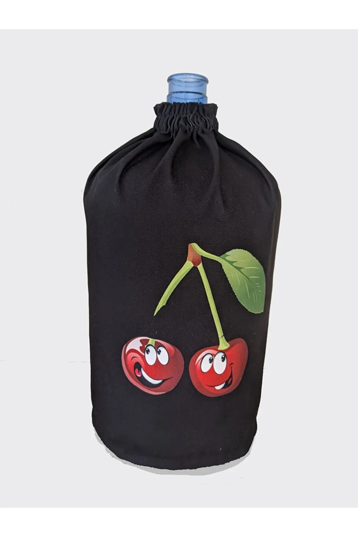 

Cherry pattern shirred carboy sheath Water Pitcher Glass Water Cover 283255591