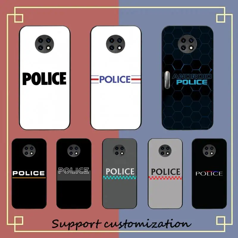

Yinuoda Police Symbol Phone Case for Redmi 8 9 9A for Samsung J5 J6 Note9 for Huawei NOVA3E Mate20lite cover