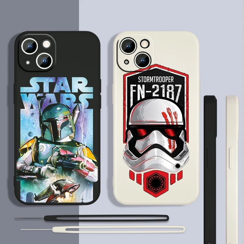 

Star Wars BB8 Robot For Apple iPhone 13 12 Mini 11 Pro XS MAX XR X 8 7 6 Plus Liquid Rope Silicone Phone Case Coque Fundas Cover