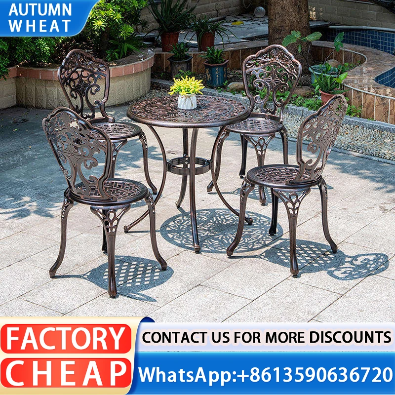 FERELY Алюминиевая уличная мебель Диван Алюминиевые садовые диваны Металлическое