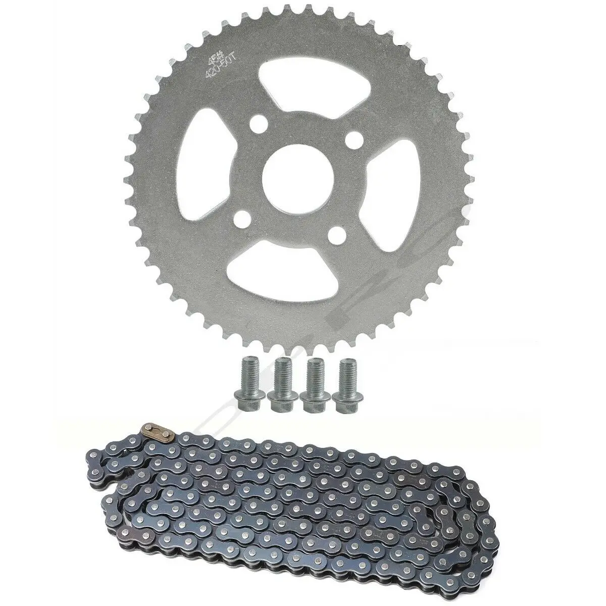 

TDPRO Задняя звездочка 50T 40 мм + 420 цепь для Coleman Trail CT200U Mini Bike BT200X