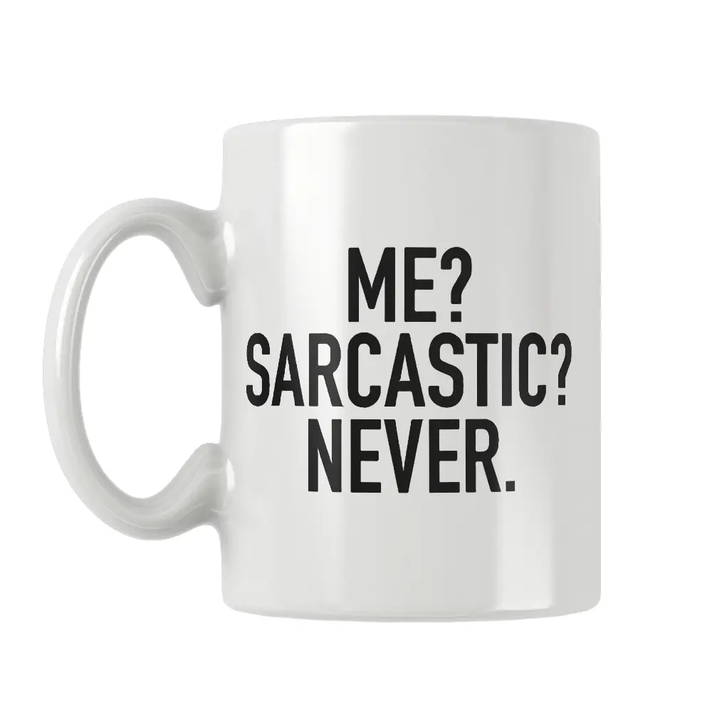 Саркастическая кофейная чашка Me Never Mug, белая керамическая чашка для офиса и дома для женщин и мужчин, идеи для подарка на день рождения