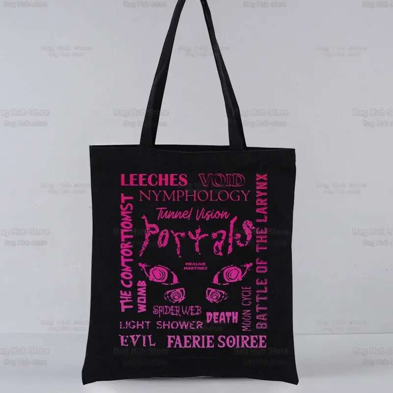 Холщовая Сумка-тоут для покупок meldy Martinez Portals Singer Music Harajuku многоразовая тканевая