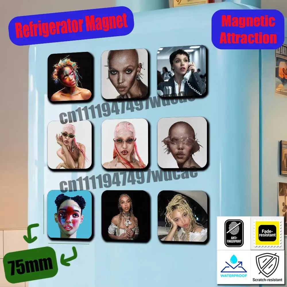 Фото Магниты на холодильник FKA Twigs Eusexua Room of Fools, металлические магниты для морозильной камеры, на заказ, для холодильника, магнитный чехол для карт №1