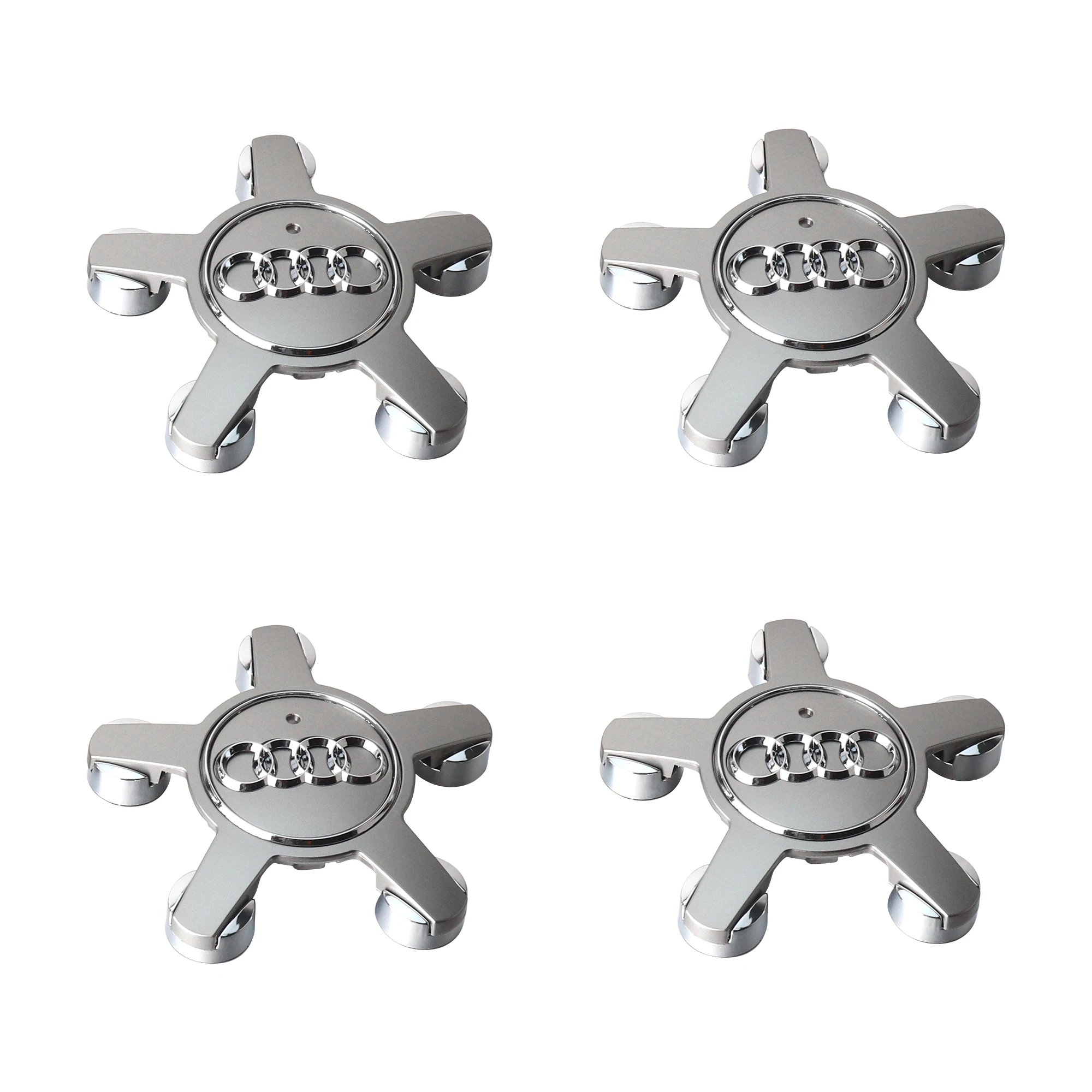 

4 шт., крышка ступицы колеса автомобиля, шины, центр обода, замена крышки, декоративные аксессуары для audi a4 b8 a3 8p b9 a6 c7 8v b6 a5 b7 q5 c6 a1