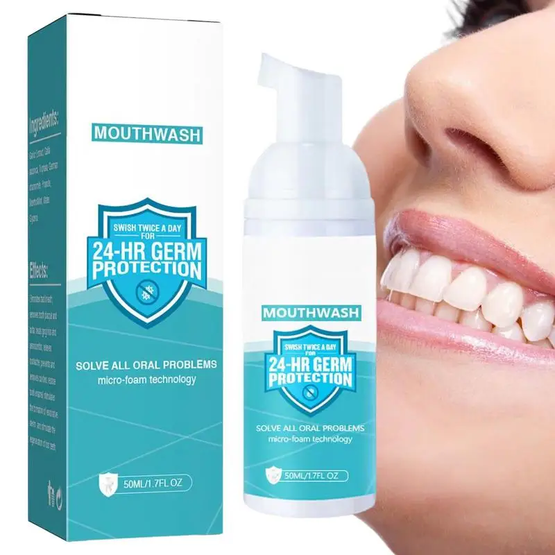 

Teeth Whitening Mousse Refreshing Breath Foam Toothpaste Ultra-fine Mousse Foam Deeply Cleaning Gums Oral Care-Toothpaste