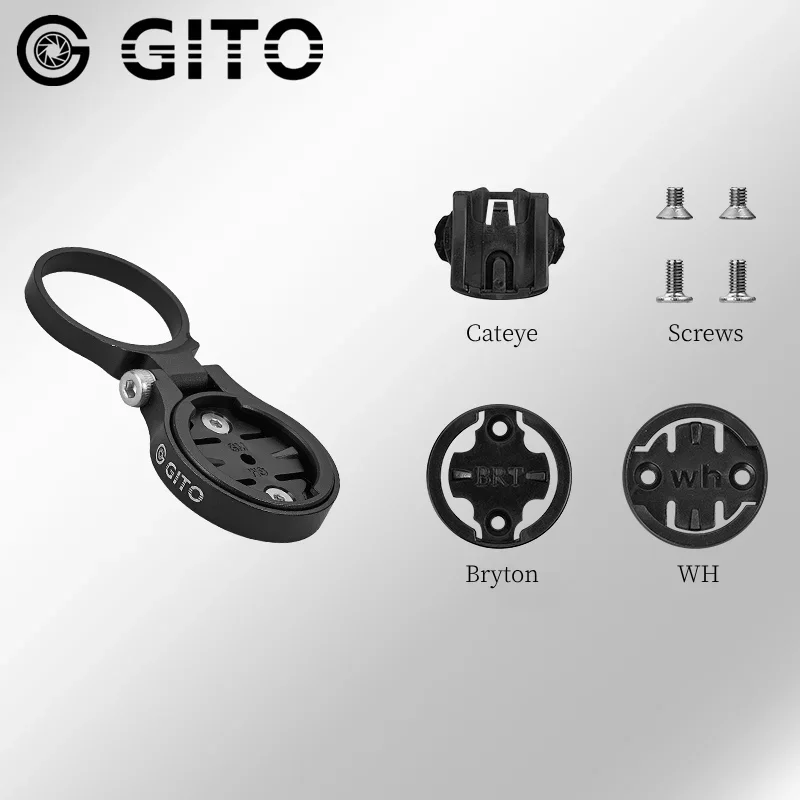 Крепление GITO Figure 8 для велокомпьютера на велосипед (MTBшоссейный), держатель BrytonGarmin для IgpsportWahooCateyeXoss, аксессуары (art.: 3920db8b92dec) - 3920db8b92dec