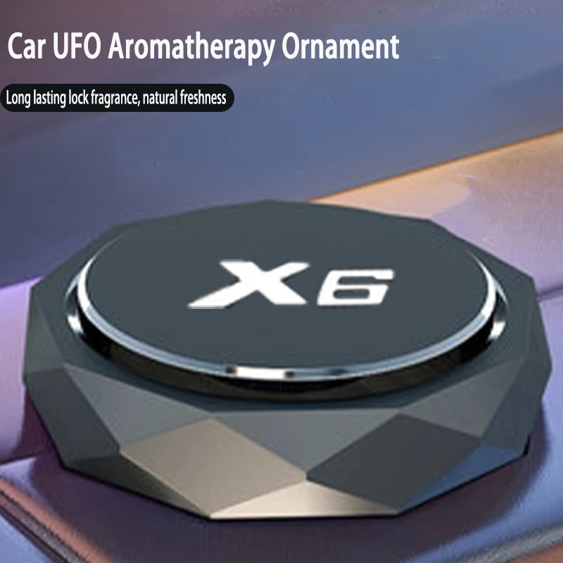 

Auto Fragrance Instrument Seat Aromatherapy UFO Shape Scent Decor Car Air Freshener For BMW X6 Auto Accessories