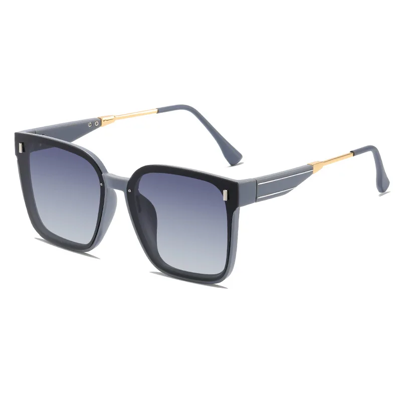 Корейский стиль трендовые поляризационные женские солнцезащитные очки 2024