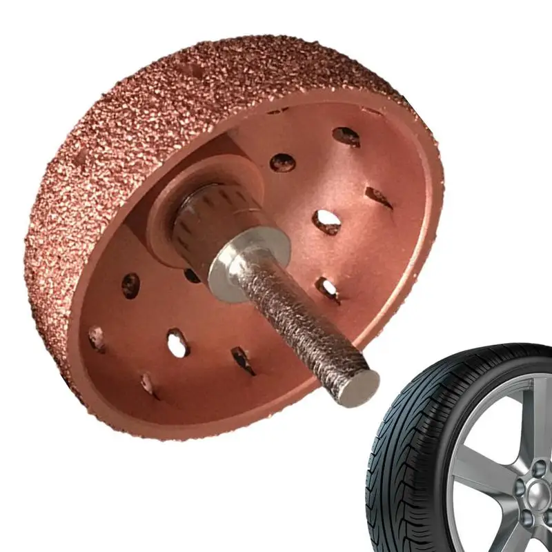 

Полировальное колесо для автомобильных шин, полусферическая пневматическая Шлифовальная головка, грубый абразивный буфер для шин для ремонта автомобилей, инструменты, подходящие для большинства