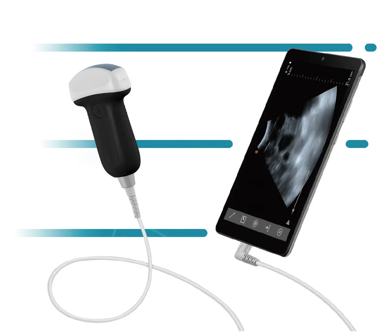 Портативный ветеринарный мини-USB-зонд