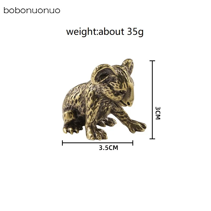 

Миниатюрная медная статуэтка коала