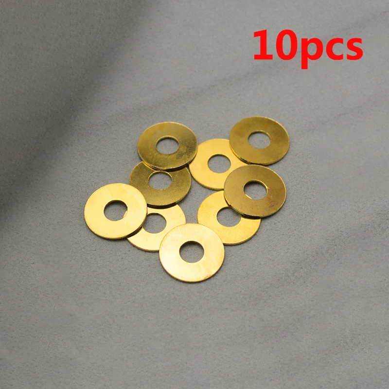 10pcs/lot Knife Brass Washer Gasket for Benchmade Griptilian 550 551 552 710 720 723 730 DIY Making Accessories Part Cushion Pad