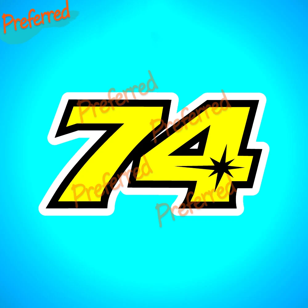 74 стикеры Daijiro Kato для автомобиля наклейки на лобовое стекло бампер Мотокросс