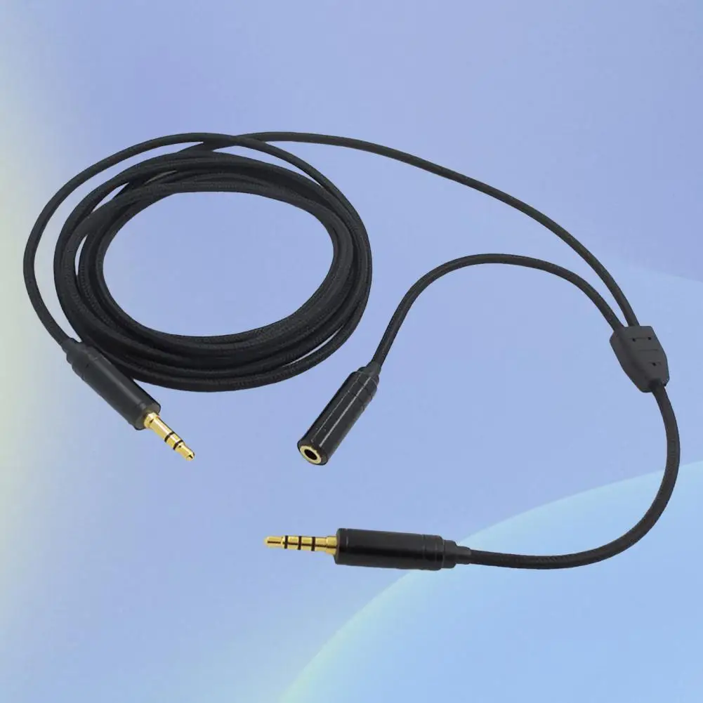 

Professional 2 Meters Long-lasting 3.5mm Audio Extension Cord Replacement Party Chat Cable for Xbox One