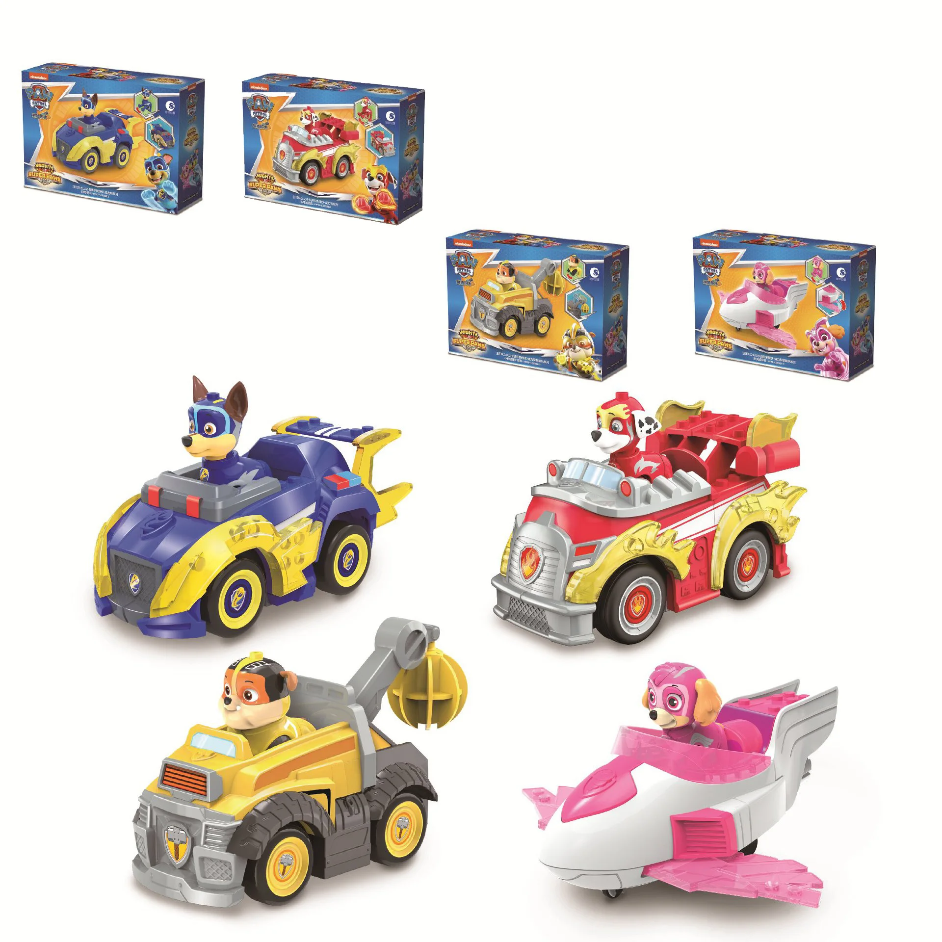 Игрушечные автомобили Щенячий патруль экшн-фигурки Райдер Маршалл can-автобус для