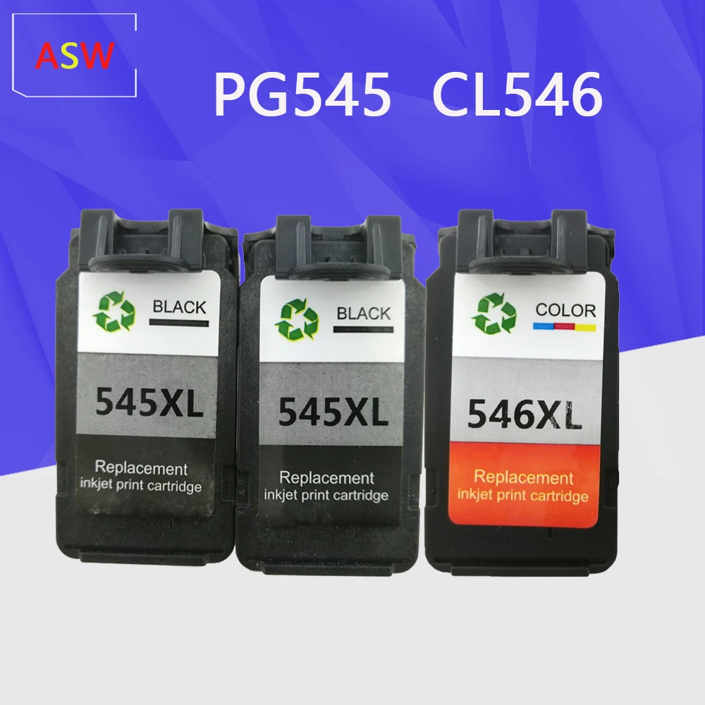 

Совместимый сменный картридж 545XL 546 XL для Canon PG545 PG 545 для Pixma MG3050 2550 2450 2550S 2950 MX495
