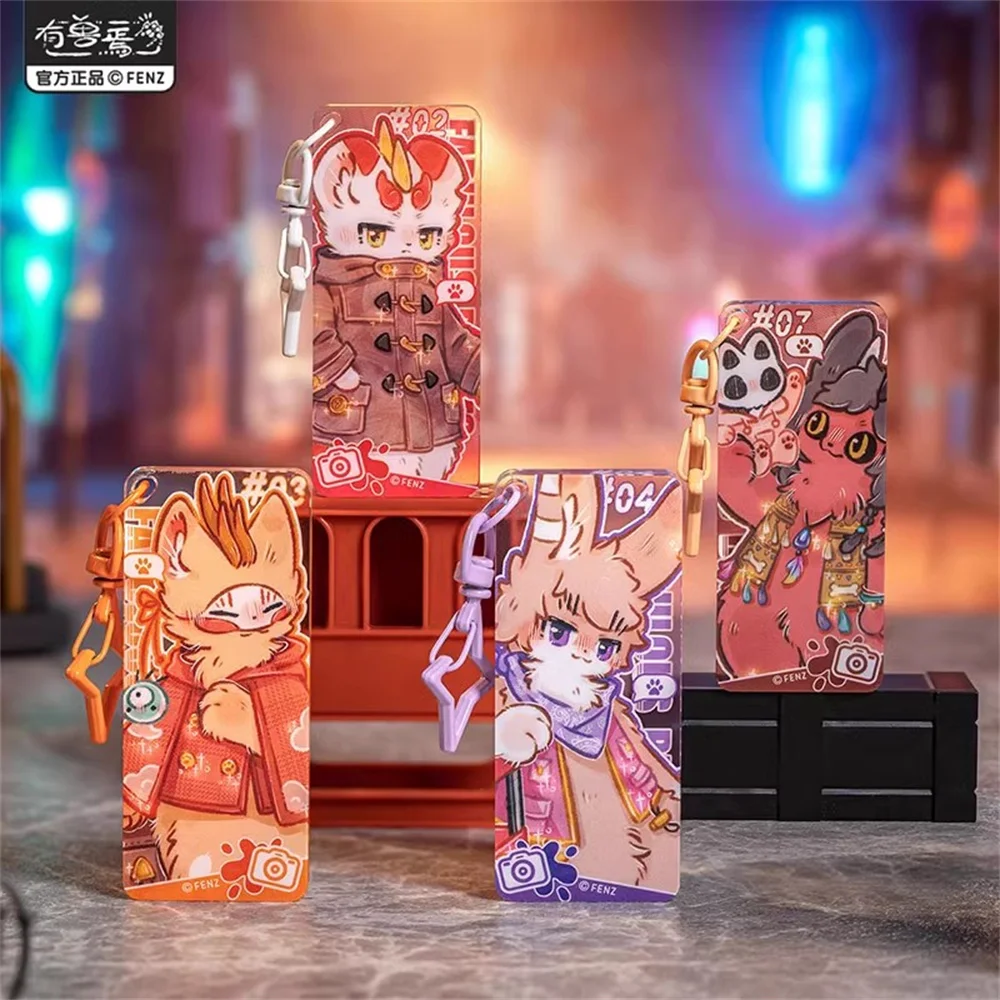 Брелок для ключей с подвеской официальный акриловый аксессуар косплея сказочных