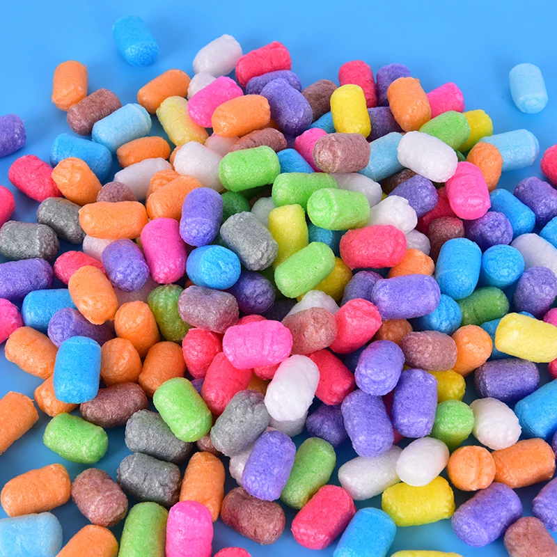 

New 500pc Multicolor Corn Plasticines Starch Miou Baby Kids Building Blocks Magic Corn Plasticine Children Toy Kernels Xmas