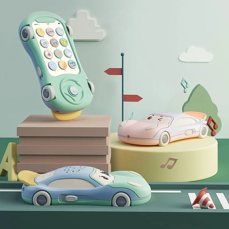 

Baby Mobile Car Phone for Toddlers Kids Learning Vocal Toys Educational Learning Musical Flashing Toys for Kids birthday gift