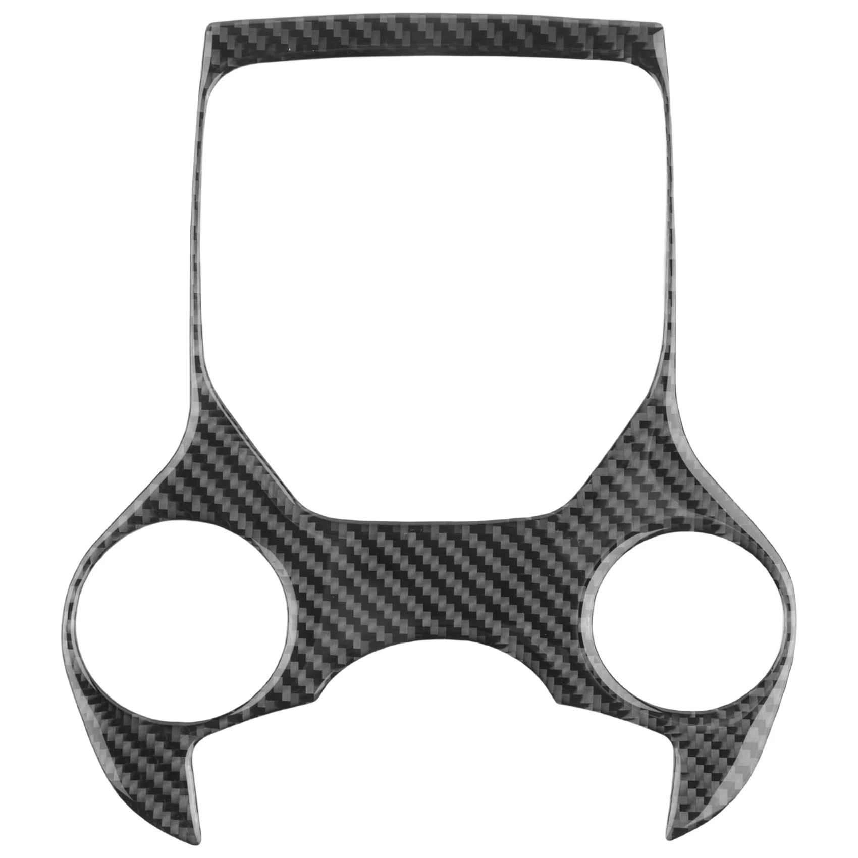 

for Alfa Romeo Giulia Stelvio 2017-2019 Carbon Fiber Gear Shift Panel Multimedia Buttons Frame Sticker Decoration