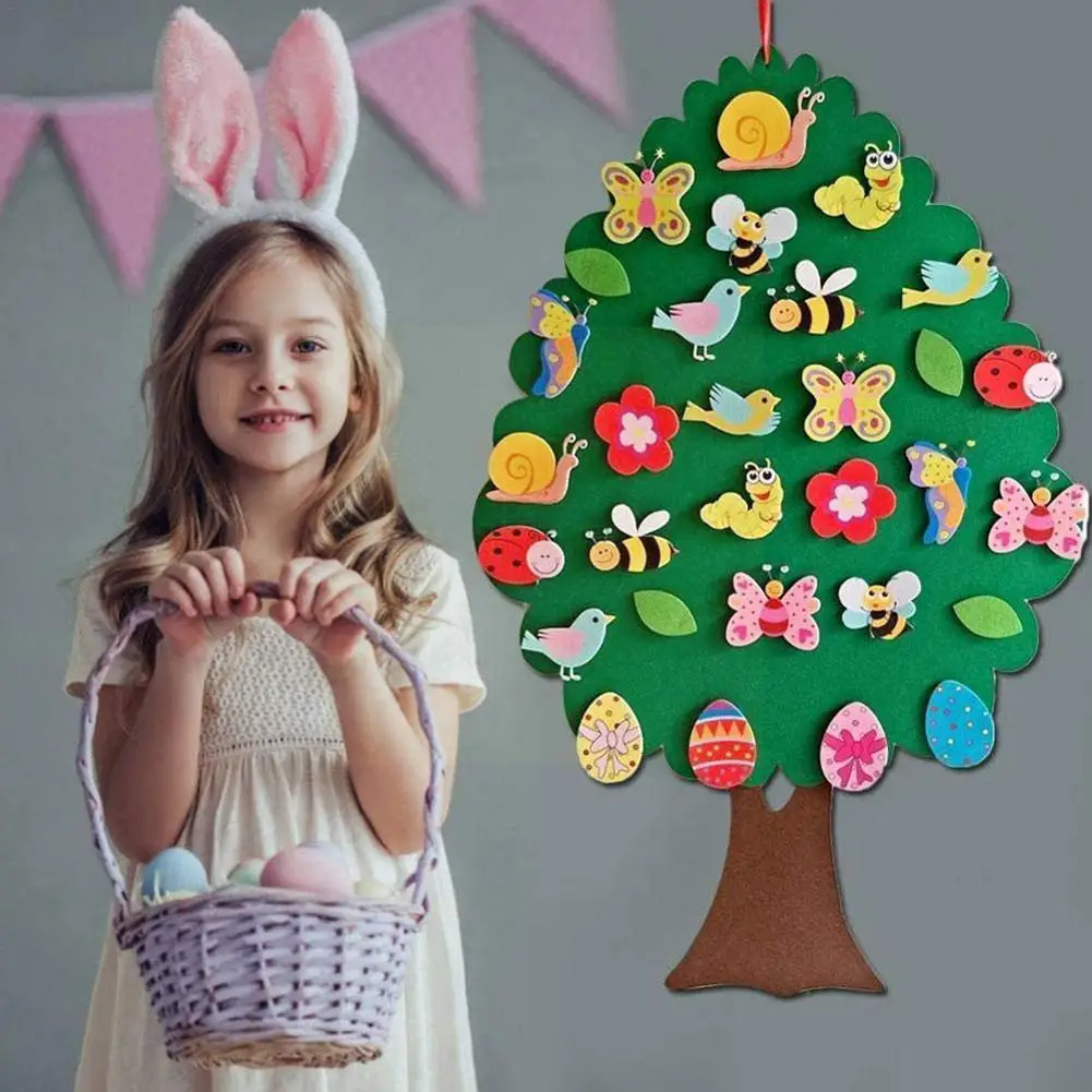 

Большое дерево пастбище «Океанский мир», Войлочная игрушка «сделай сам», насекомое, детские игрушки, детская игрушка, кулон, развивающее ис...