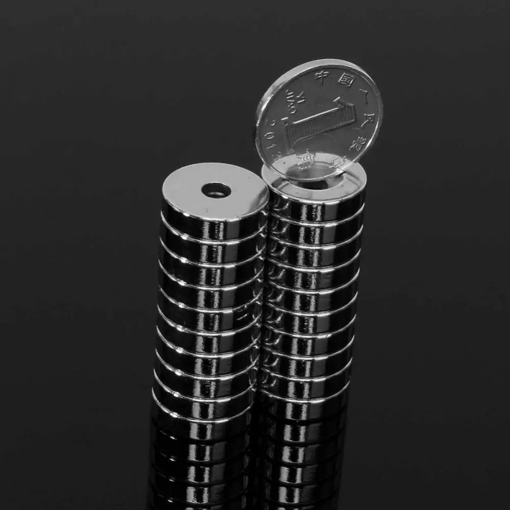 

Neodymium Magnet Round 20Pcs Strong N52 15x4mm Disc Hole Rare Earth Super Block