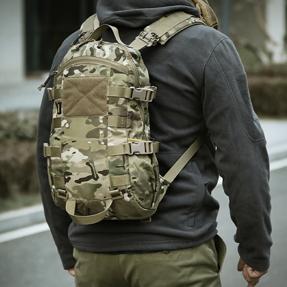 

500D Outdoor Men Molle Hiking Travel Hydration Climbing Hunting Shoulder Bags Tactical Cycling Camping Backpack Military Bag