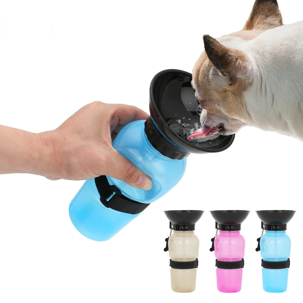 

500ml Dog Pet Drinking Water Bottle Sports Squeeze Type Cat Puppy Portable Travel Outdoor Feed Bowl Dog Water Bottle