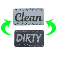 double sided reversible clean dirty dishwasher indicator magnet for kitchen restaurant organization and storage housewife chef