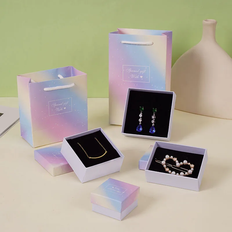 Подарочный органайзер для ювелирных изделий кольцо подвеска серьги ожерелье