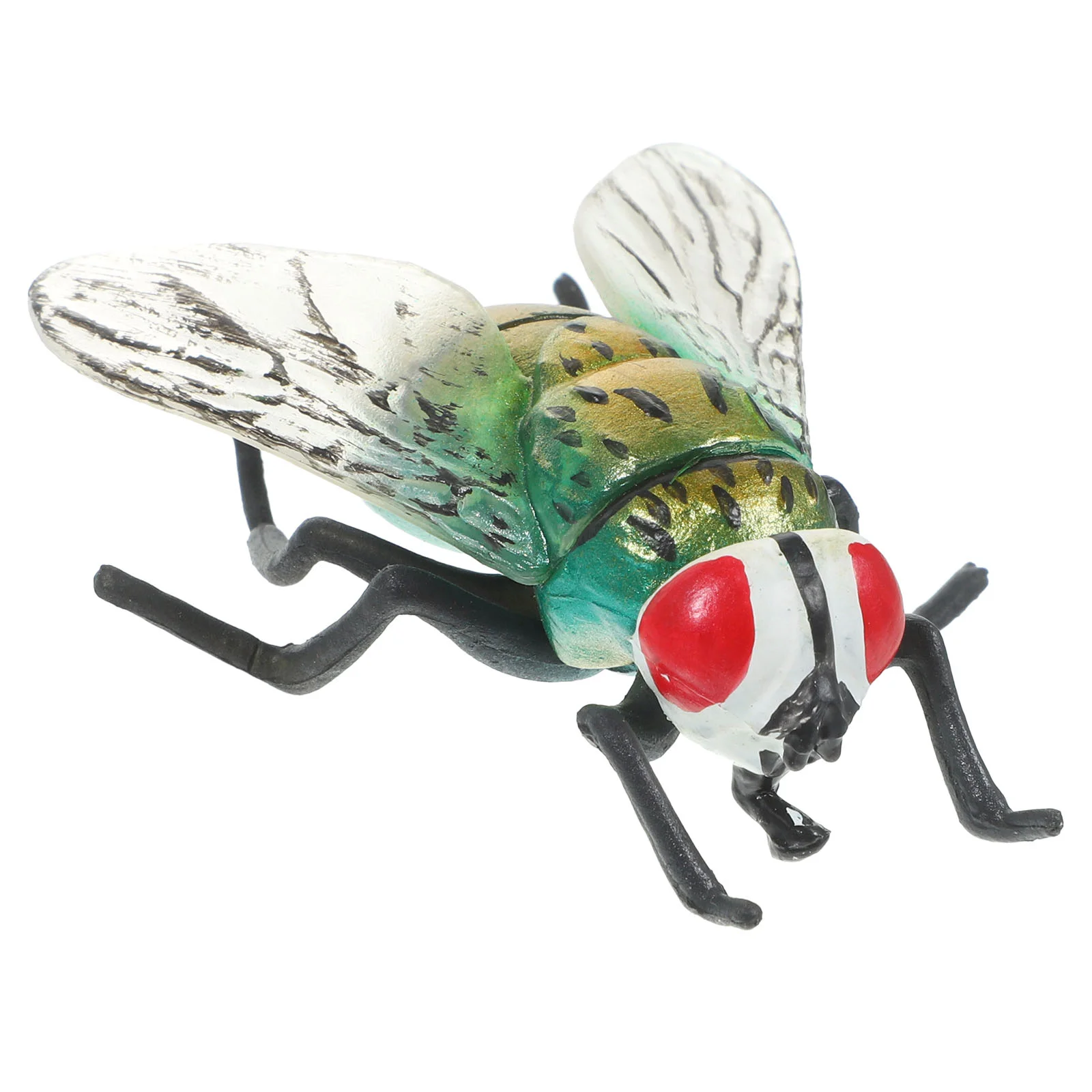 

Toy's Kids Puffer Fish Fake Insects Blowfly Desktop Realistic Plastic Artificial Child