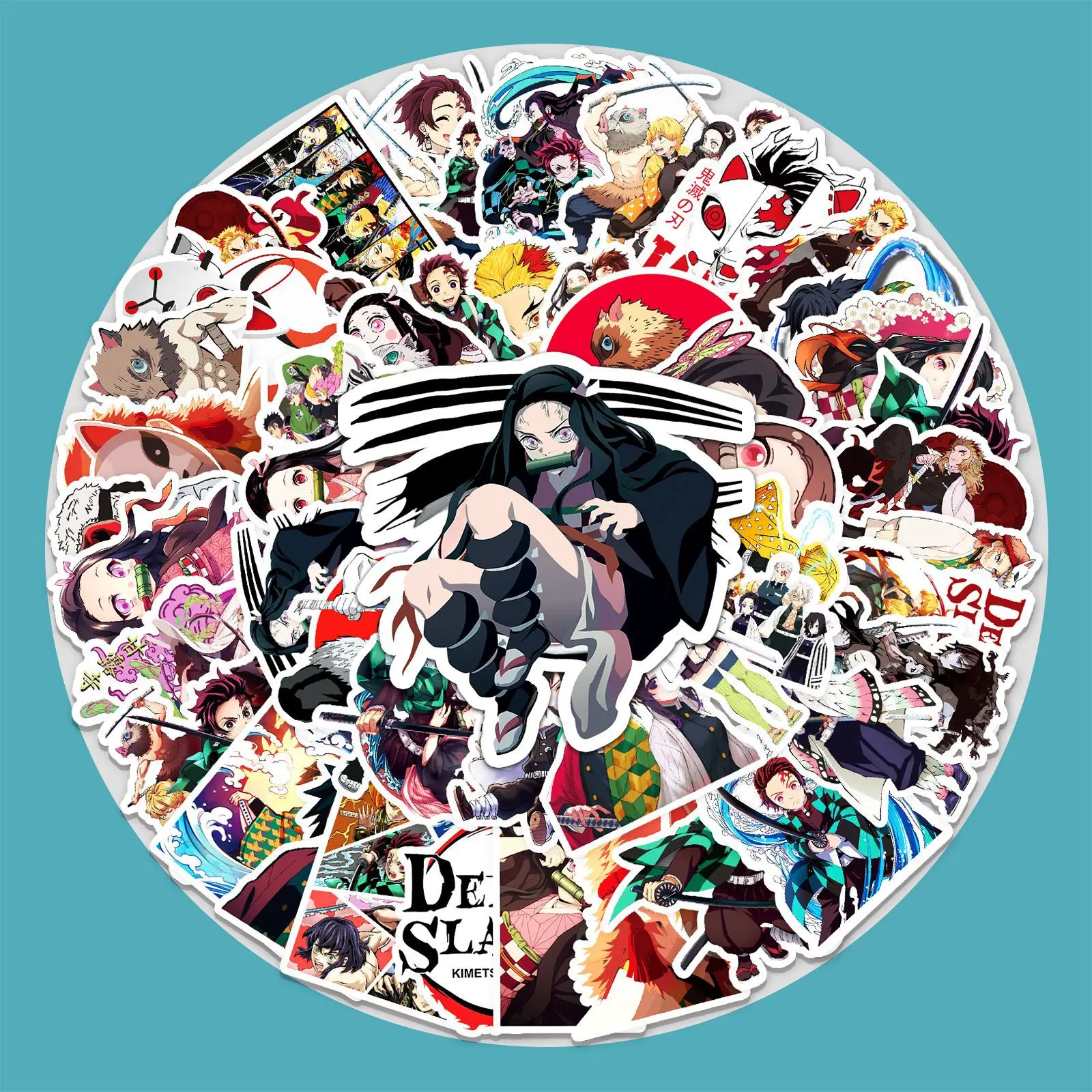 

50 Fuheihui Graffiti Stickers Cross-border Cartoon Japanese Stickers DIY Skateboard Luggage Stickers Waterproof