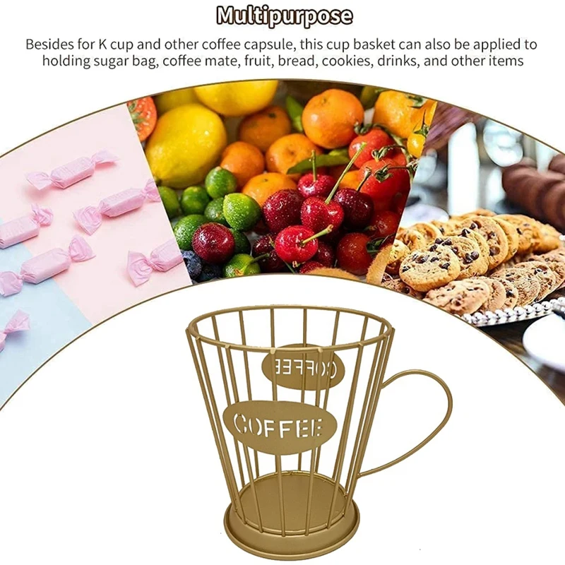 Universal Coffee Capsule Storage Basket Coffee Cup Basket Coffee Pod Organizer Holder For Home Cafe Hotel (art.: 3920ca7069ff3) - 3920ca7069ff3