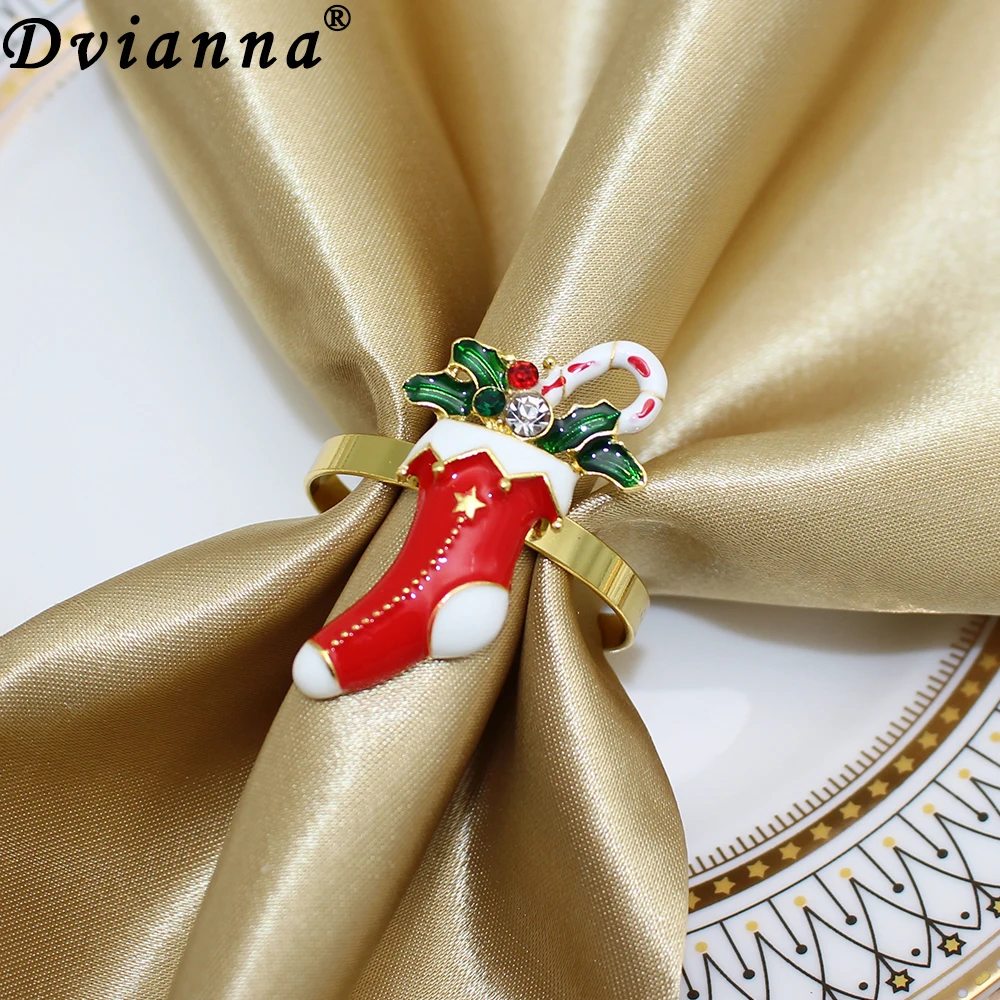 

6 шт., кольца для салфеток Dvianna HWC113