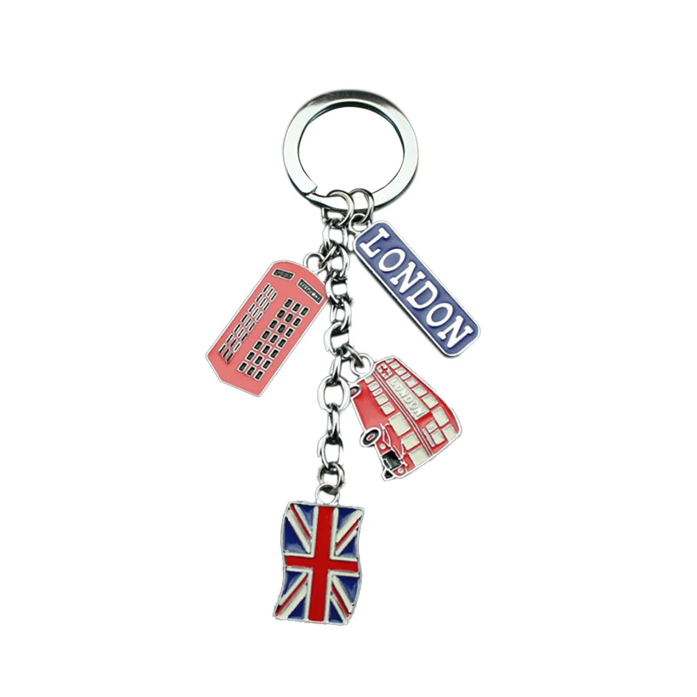 

Keychain Flag London Keyring Uk Souvenir Jack Union British Souvenirs Key United Kingdom Charms Gifts Travel Pendant England