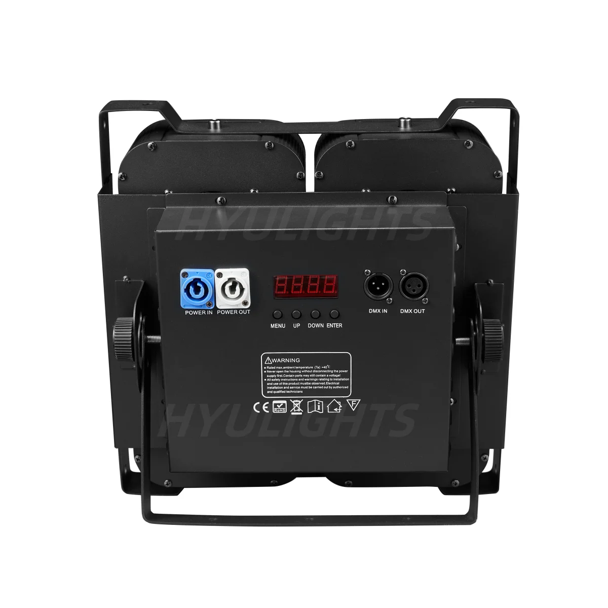 1/2/4 Pcs 4 Eyes Led COB Blinder Lights 4x100W 400W Par Cool White&ampWarm White Wash Beam DJ DMX 512 Strobe Stage