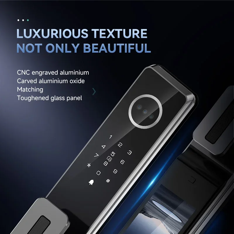 Полностью автоматический лицевой цифровой домашний дверной замок с