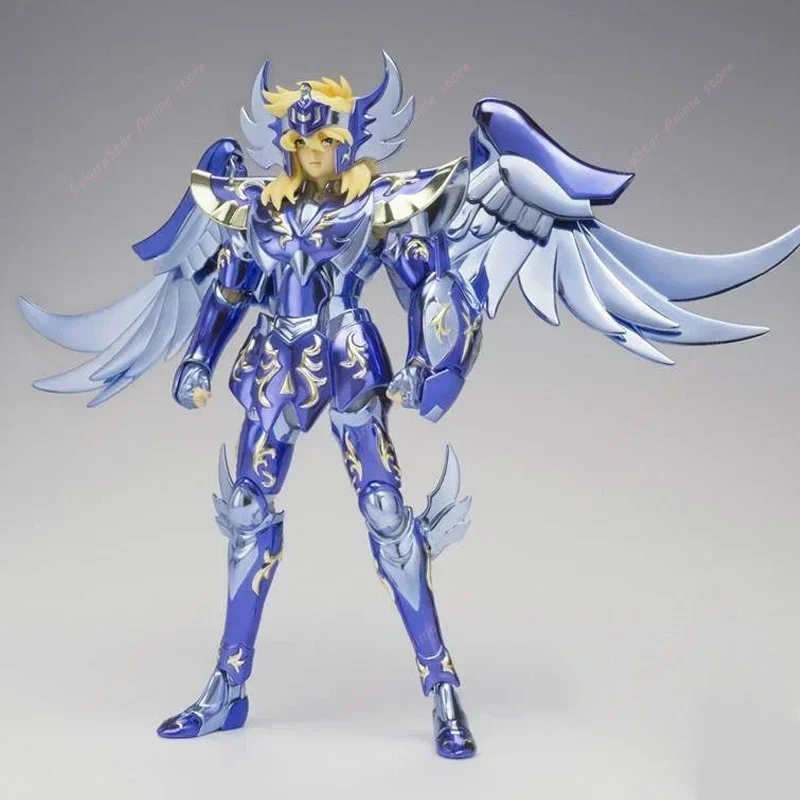 Фото В наличии: Модель ST Saint Seiya Myth Cloth EX Cygnus Hyoga SOG, металлическая броня, фигурка рыцаря Зодиака, модель. №3